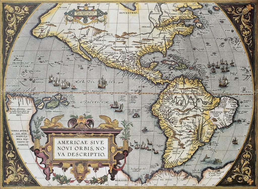 mapa america antiguito